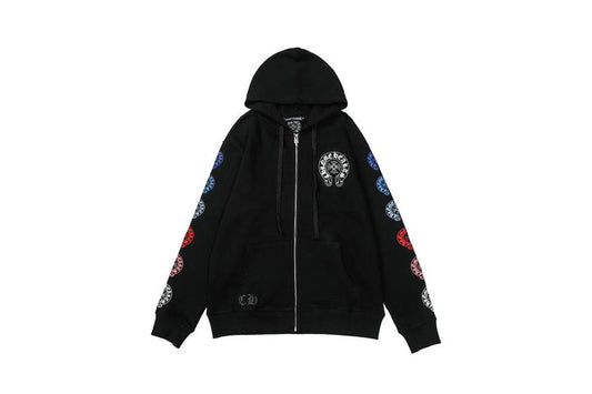 Chrome Hearts Zip-Up Hoodie K5011