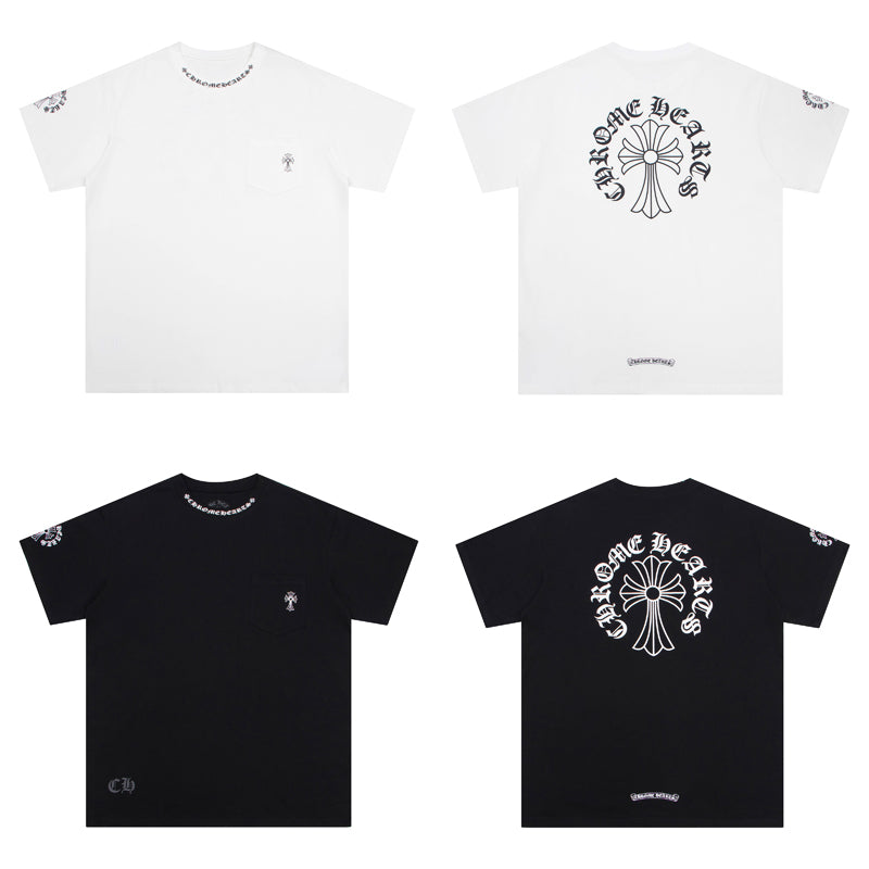 Chrome Hearts Neck Logo T-shirt K6022 – crohype