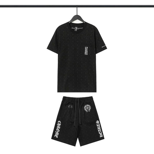 Chrome Hearts T-shirt Short Set