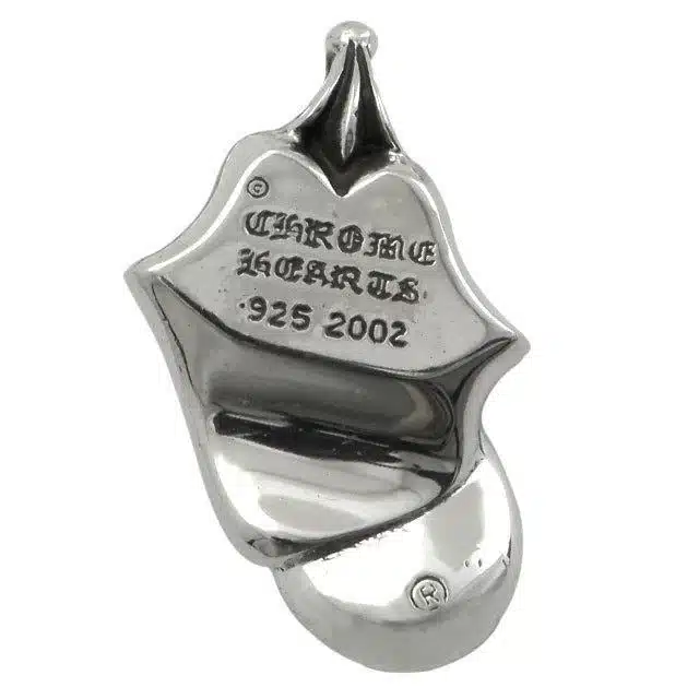 Chrome Hearts ROLLING STONES LIPPEN- & ZUNGENANHÄNGER