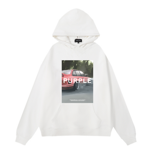 Nouveau sweat à capuche violet 985