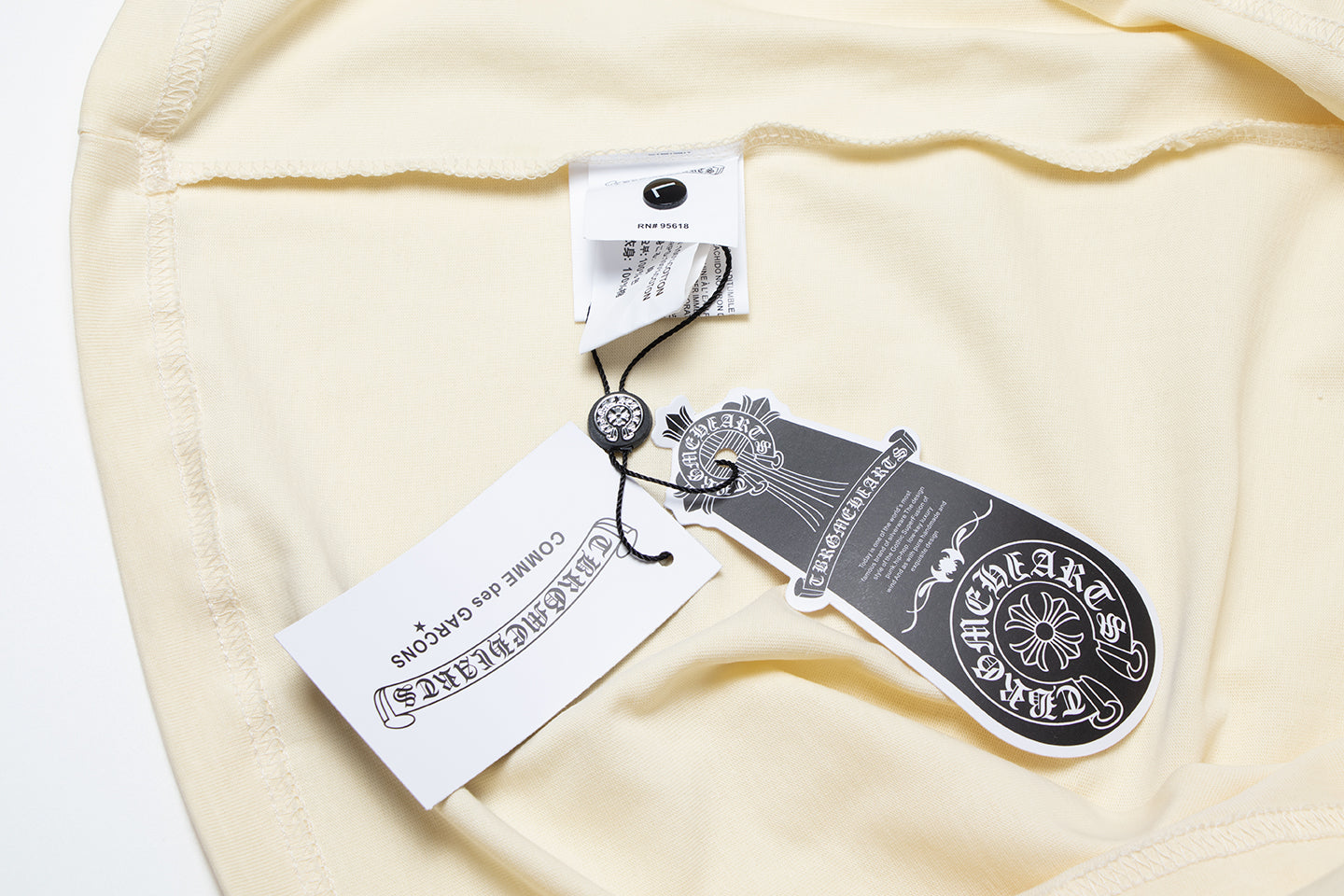 Chrome Hearts Sanskrit Horseshoe Cross T-Shirt TB36