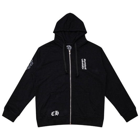 Chrome Hearts Zip-Up Hoodie K5006
