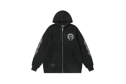 Chrome Hearts Kapuzenpullover mit Reißverschluss M8515