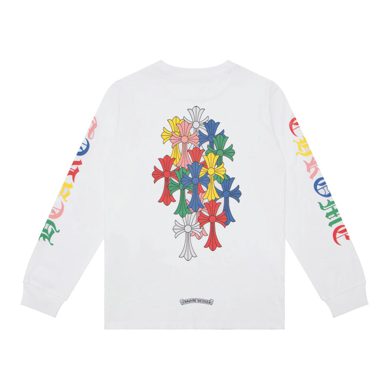 Chrome Hearts Herren Langarm-T-Shirt Sweatshirt K8003