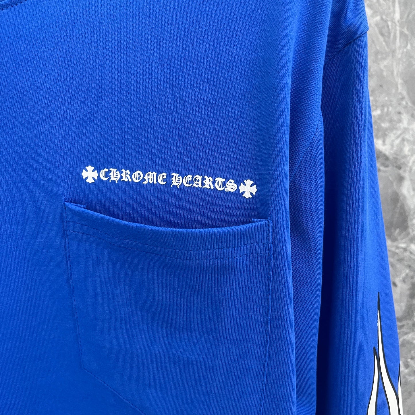 Chrome Hearts Langarm-T-Shirt Sweatshirt K9014