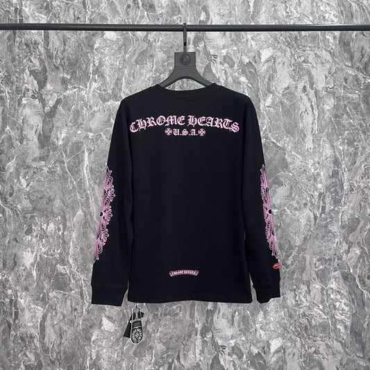 T-shirt à manches longues Chrome Hearts pour homme K8019