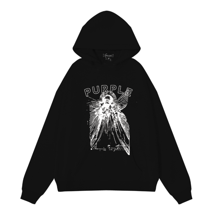 Lila Neuer Kapuzenpullover 990