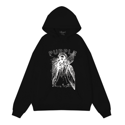 Lila Neuer Kapuzenpullover 990