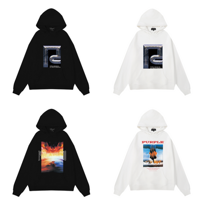 Lila Kapuzenpullover neu 997