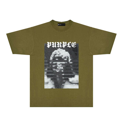 Lila neues T-Shirt PUR120#