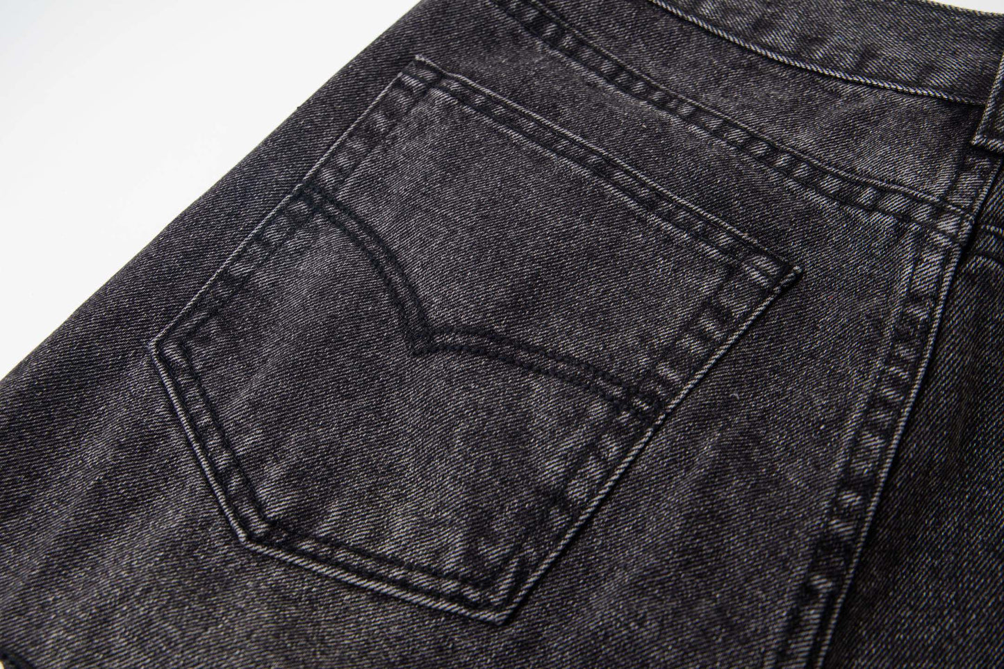 Chrome Hearts Multi Cross Patch Denim Jeans - Graue Gothic Street Pants 1111