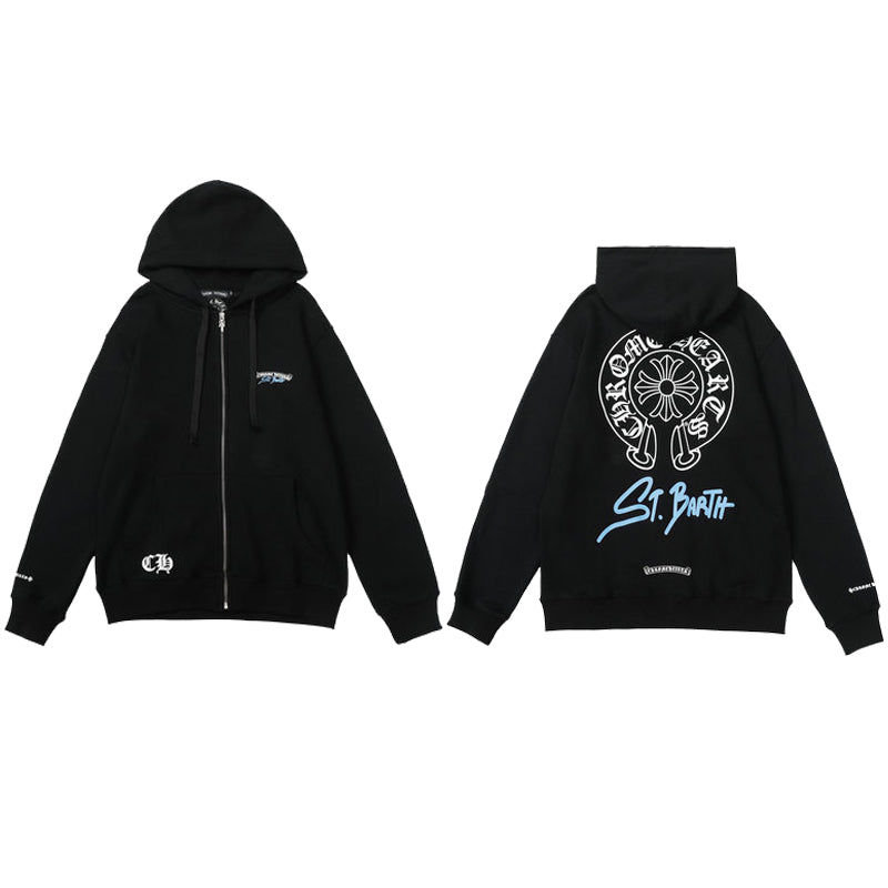 Chrome Hearts Zip-Up Hoodie M8509