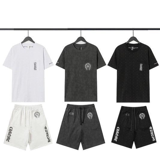 Chrome Hearts T-shirt Short Set
