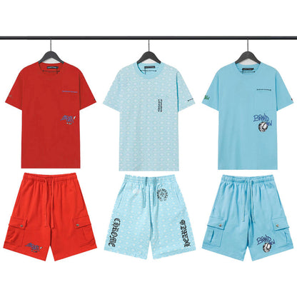 Ensemble short et t-shirt Chrome Hearts