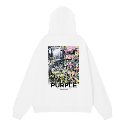 Nouveau sweat à capuche violet 993