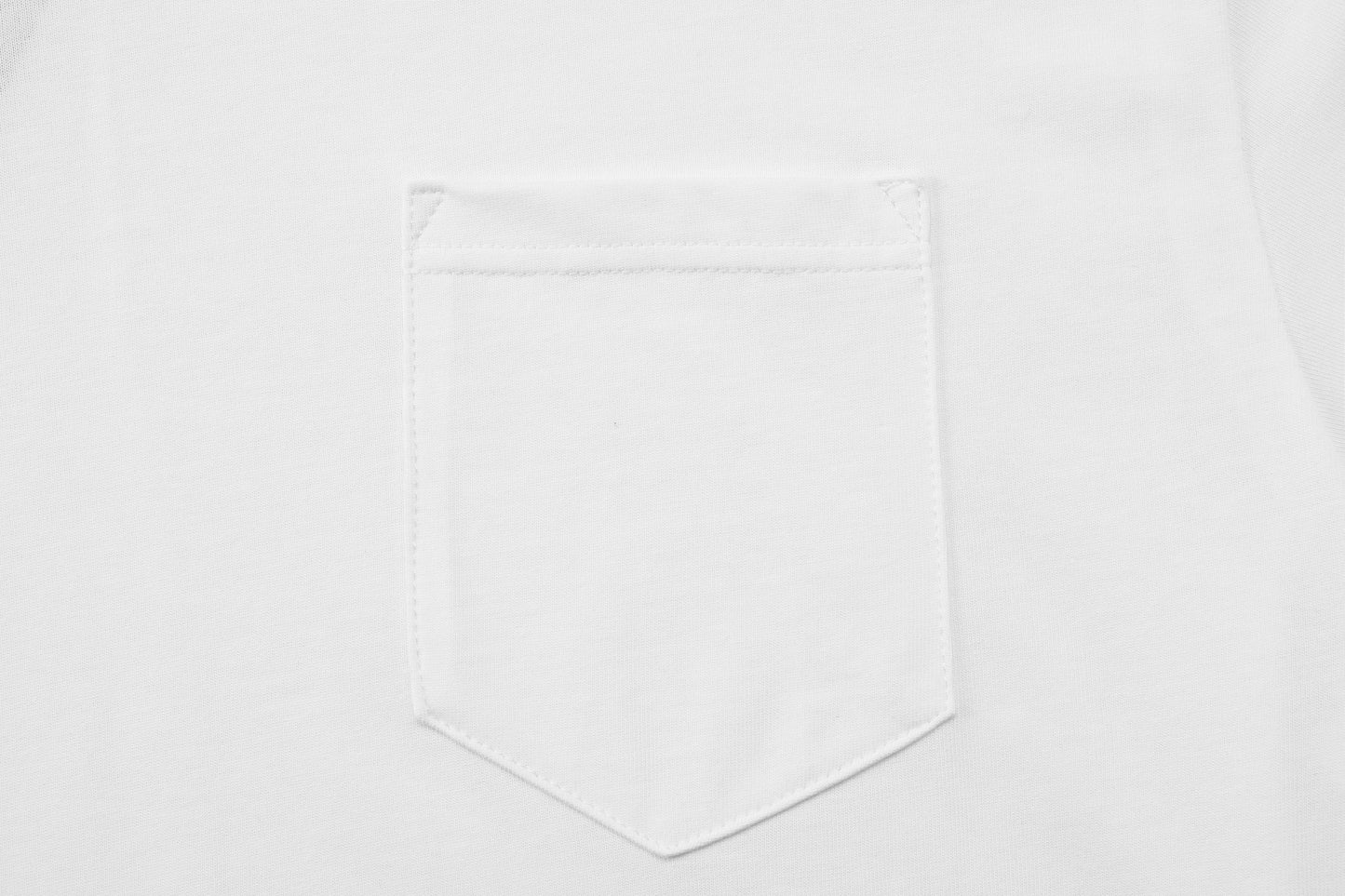 T-shirt Chrome Hearts à lettres imprimées sanskrit sur la poche et le col TB02