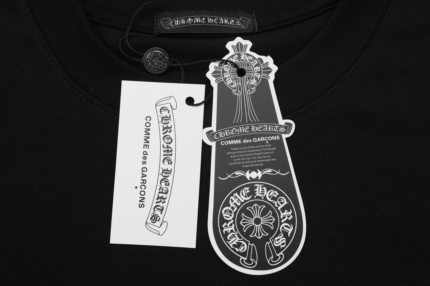 Chrome Hearts Bloody Floral Cross Vintage Washed T-shirt 2627