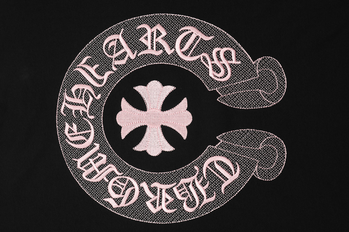 Chrome Hearts Classic Horseshoe Logo besticktes T-Shirt TB32