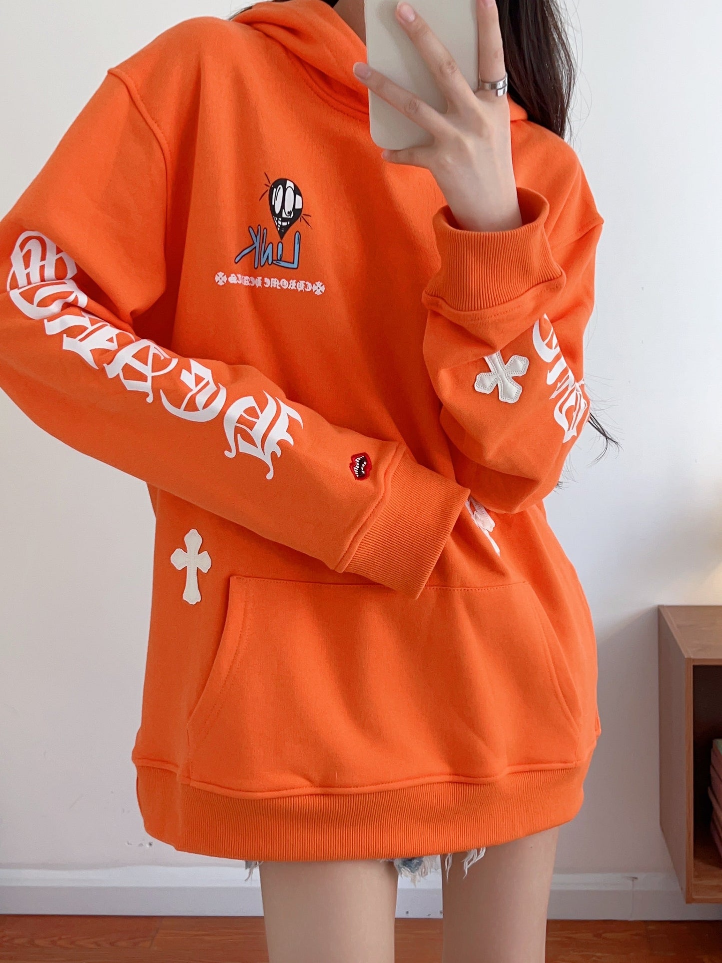 Sweat à capuche Chrome Hearts K7005