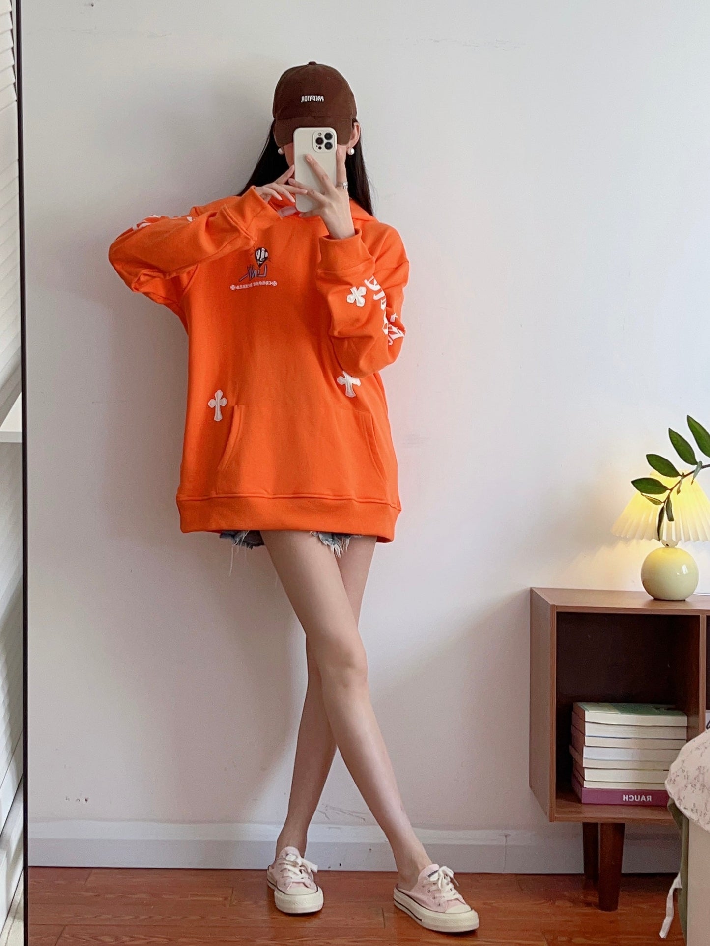 Sweat à capuche Chrome Hearts K7005
