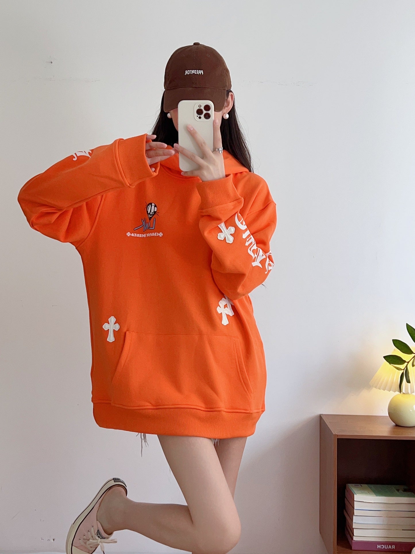 Sweat à capuche Chrome Hearts K7005