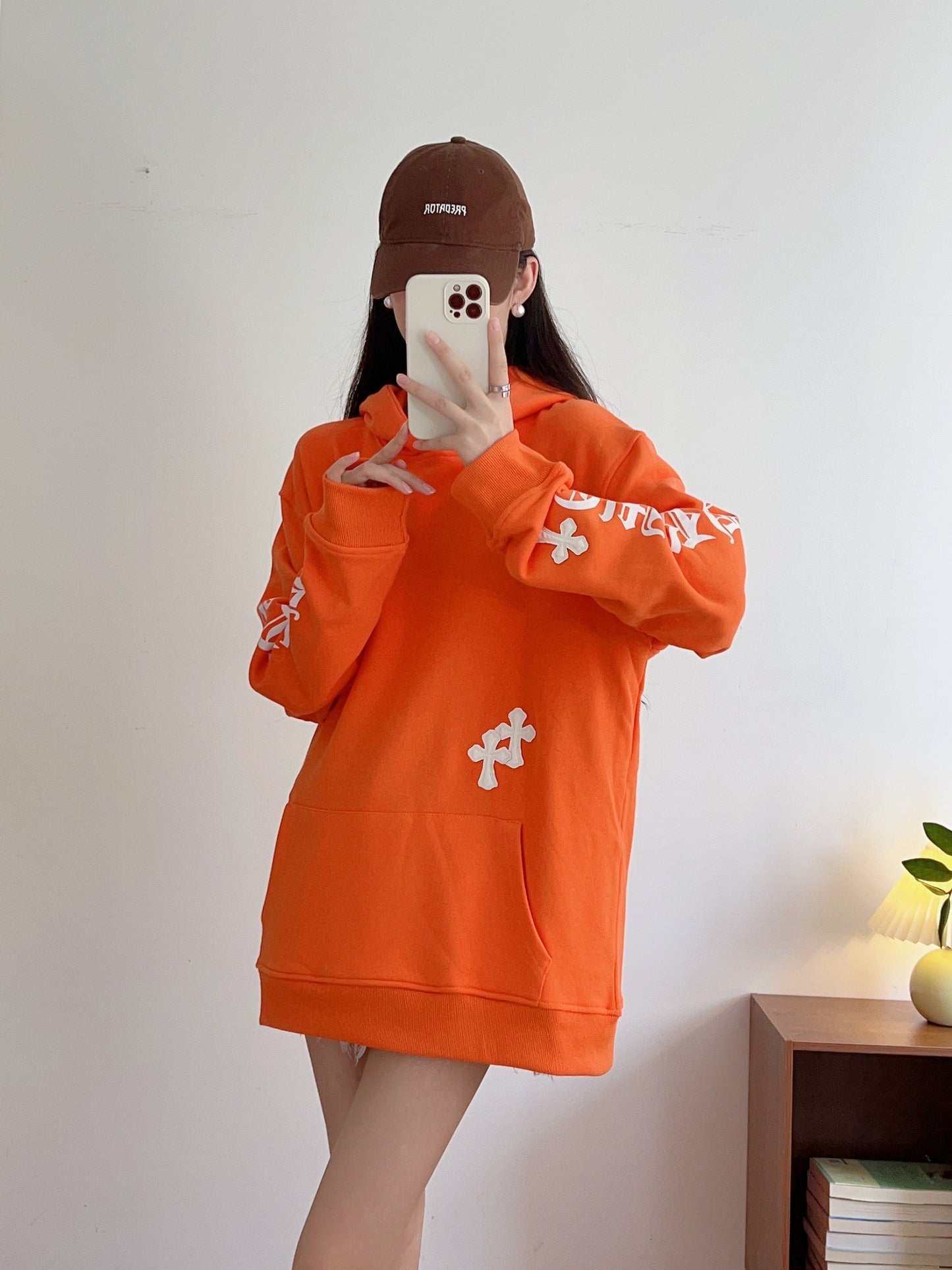 Sweat à capuche Chrome Hearts K7005