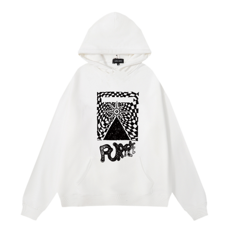 Nouveau sweat à capuche violet 996