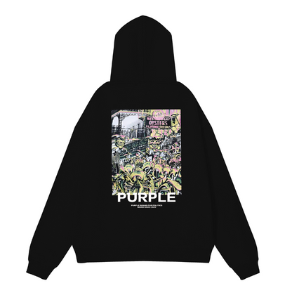 Nouveau sweat à capuche violet 993