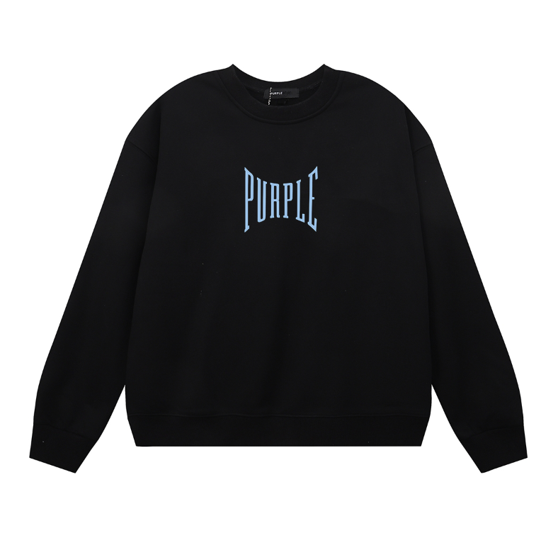 Lila Langarmshirt für Herren Sweatshirt 1156