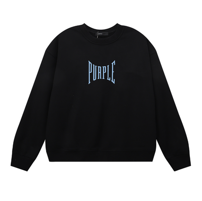 Lila Langarmshirt für Herren Sweatshirt 1156