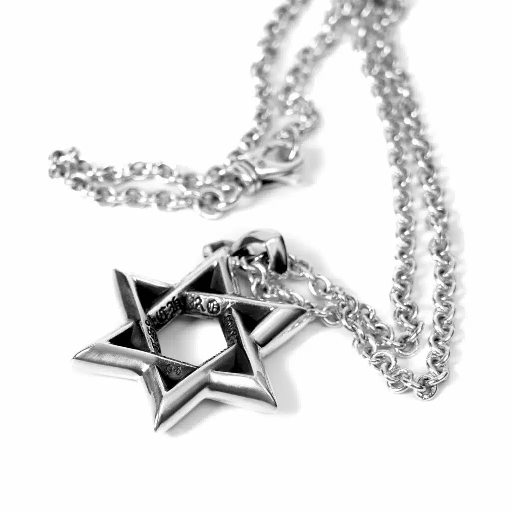 Chrome Hearts GROSSER DAVIDSTERN-ANHÄNGER