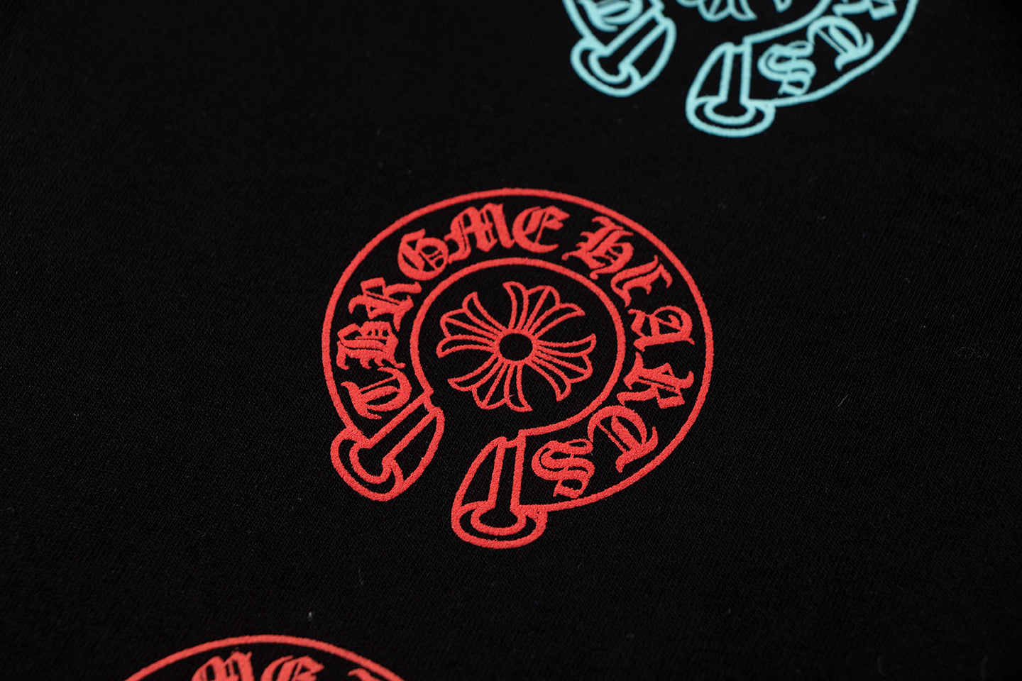 T-shirt débardeur imprimé fer à cheval arc-en-ciel Chrome Hearts P60