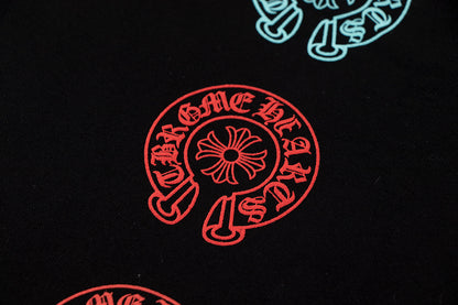 T-shirt débardeur imprimé fer à cheval arc-en-ciel Chrome Hearts P60