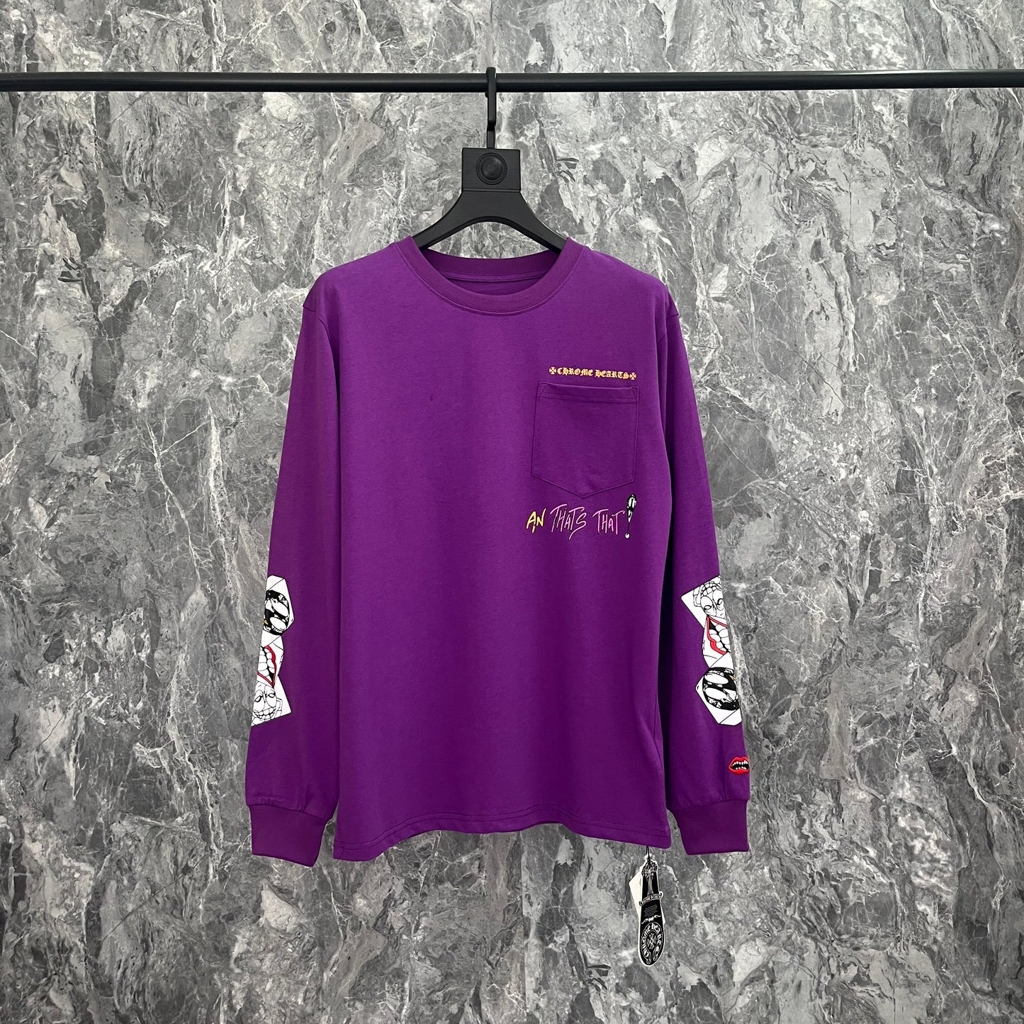 Chrome Hearts Langarm-T-Shirt Sweatshirt K8023