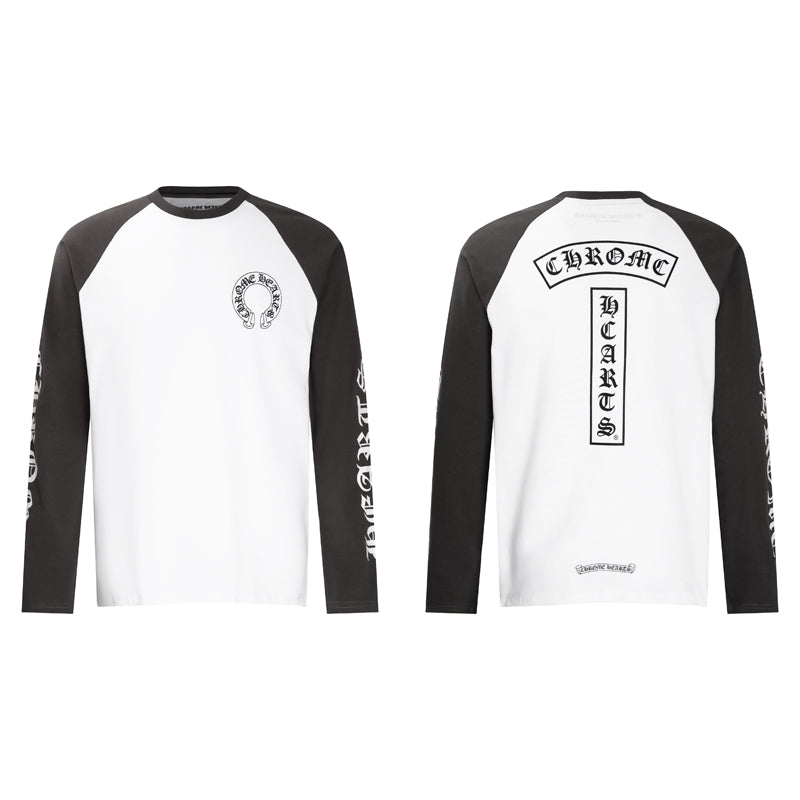 Chrome Hearts Herren Langarm-T-Shirt Sweatshirt K9003