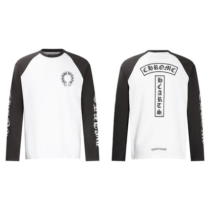 Chrome Hearts Herren Langarm-T-Shirt Sweatshirt K9003