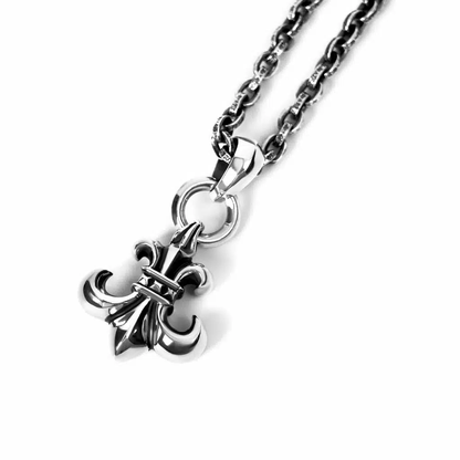 Chrome Hearts BS FLEUR ANHÄNGER MIT KAUSCHE