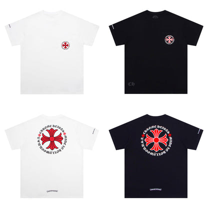 Chrome Hearts T-shirt "Made In Hollywood Plus Cross" K6001