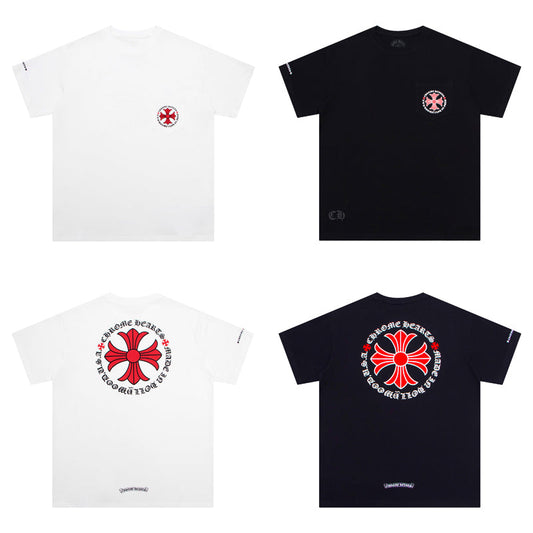 Chrome Hearts T-shirt "Made In Hollywood Plus Cross" K6001