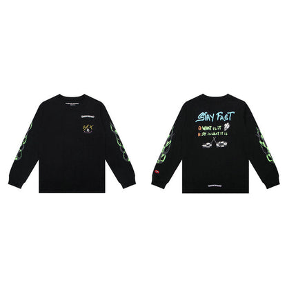 Chrome Hearts T-shirt Sweat-shirt Homme Manches Longues K8004