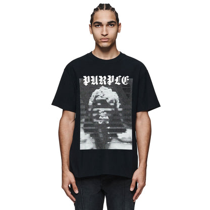 Lila neues T-Shirt PUR120#
