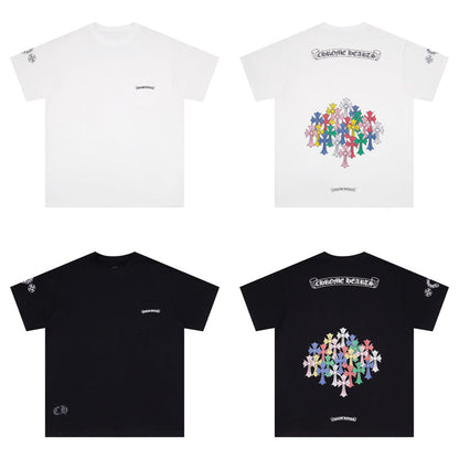 Chrome Hearts Multi Color Cross T-Shirt K6052