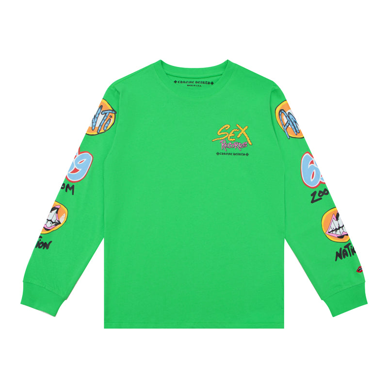 T-shirt à manches longues Chrome Hearts pour homme K8001