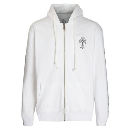 Chrome Hearts Kapuzenpullover mit Reißverschluss K5007