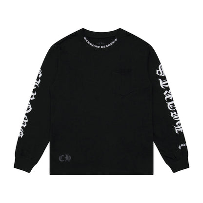 Sweat-shirt homme à manches longues Chrome Hearts K9011