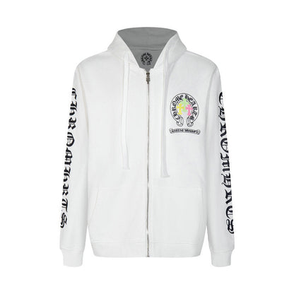 Chrome Hearts Kapuzenpullover mit Reißverschluss K5012