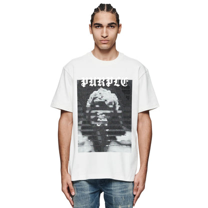 Lila neues T-Shirt PUR120#