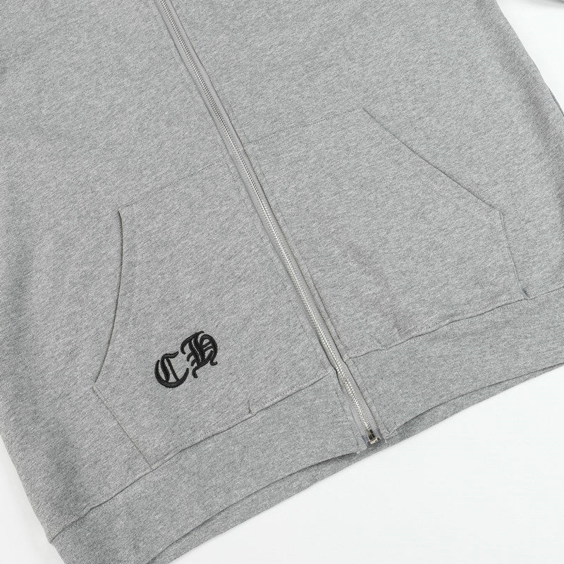 Chrome Hearts Kapuzenjacke mit Reißverschluss