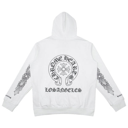 Chrome Hearts Sweat à capuche zippé K5009